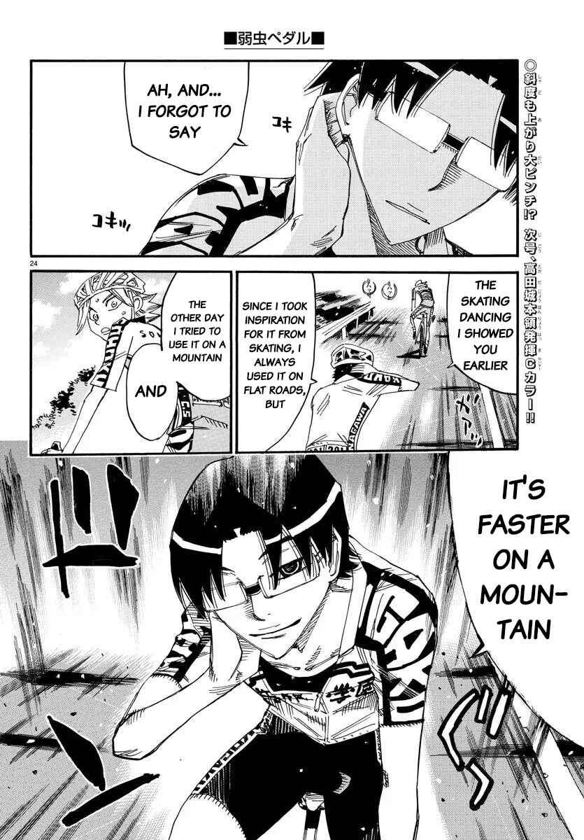 Page 24 Chapter 619 Yowamushi Pedal