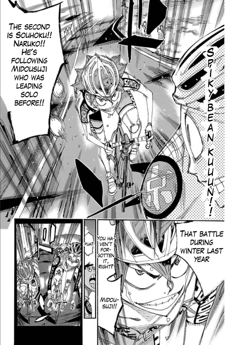 Page 18 Chapter 340 Yowamushi Pedal