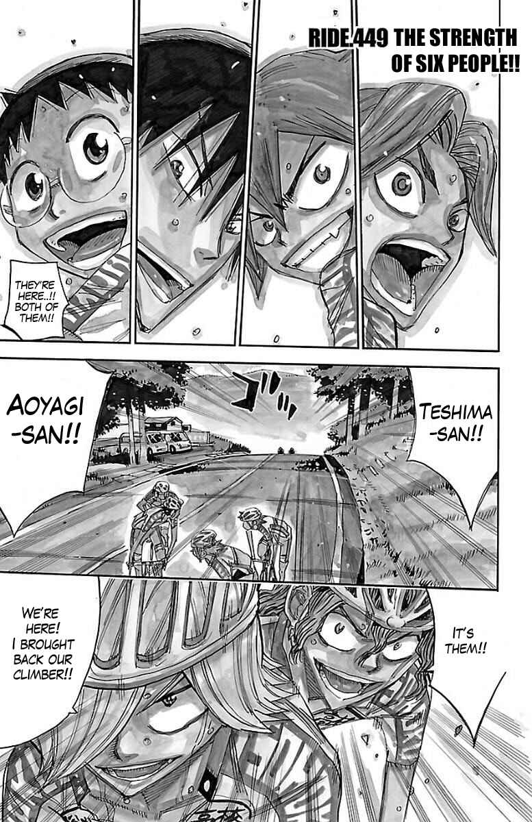 Page 1 Chapter 449 Yowamushi Pedal