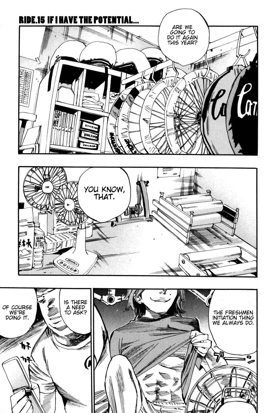 Page 1 Chapter 15 Yowamushi Pedal