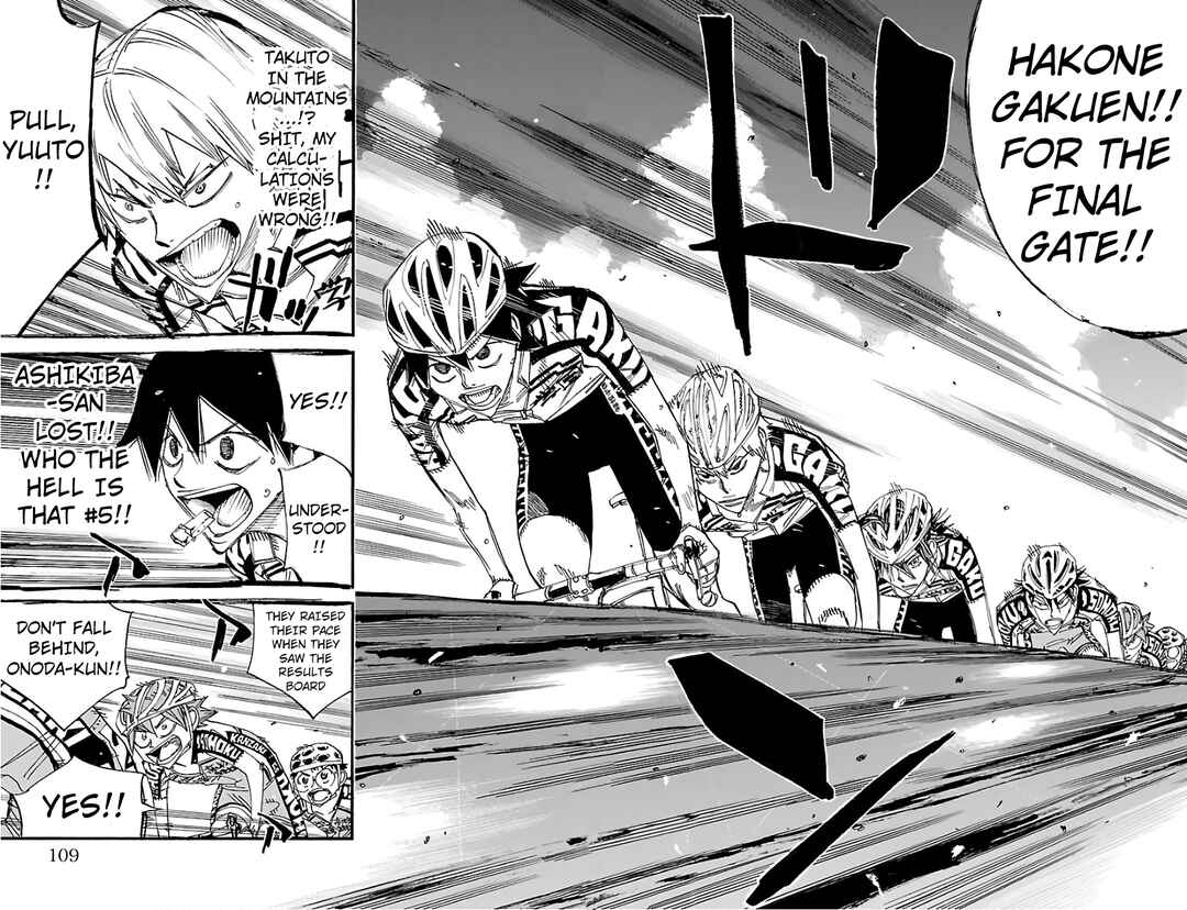 Page 14 Chapter 481 Yowamushi Pedal