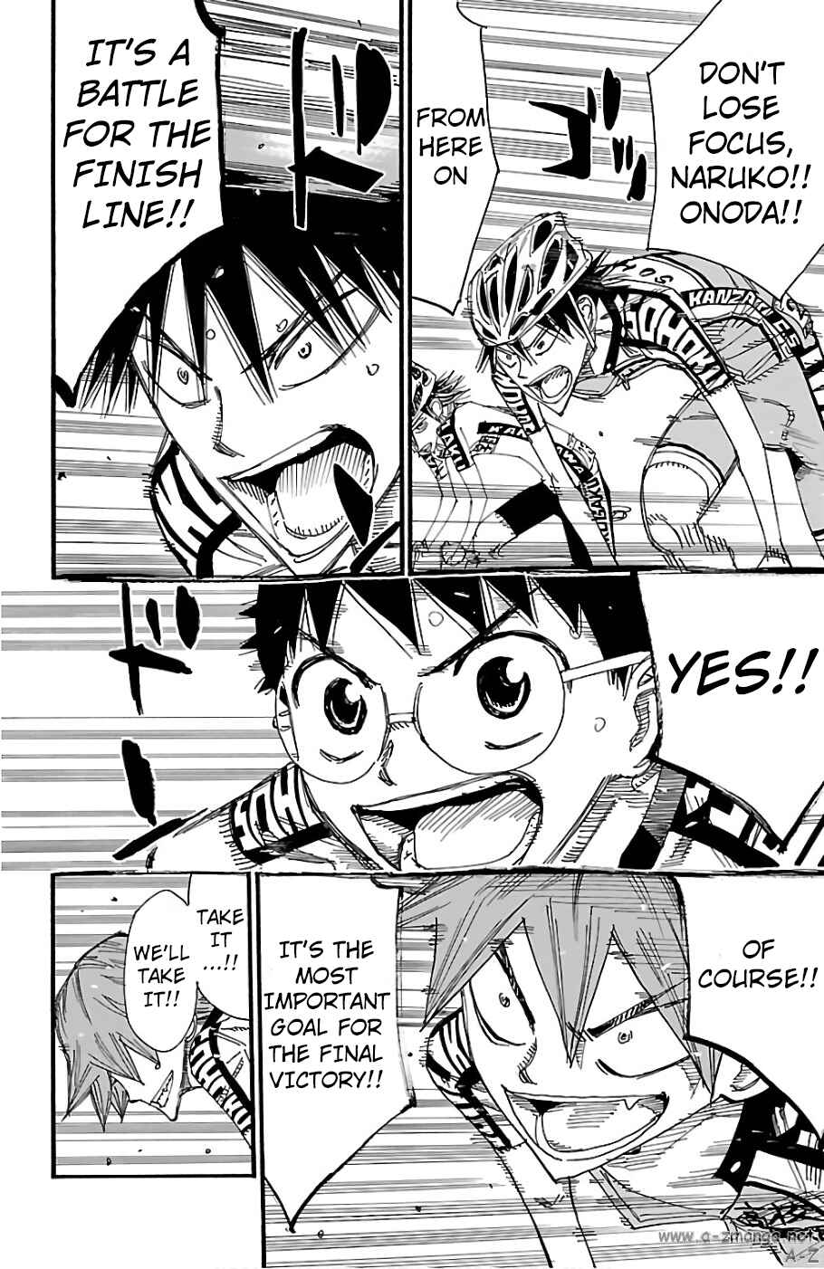 Page 15 Chapter 481 Yowamushi Pedal