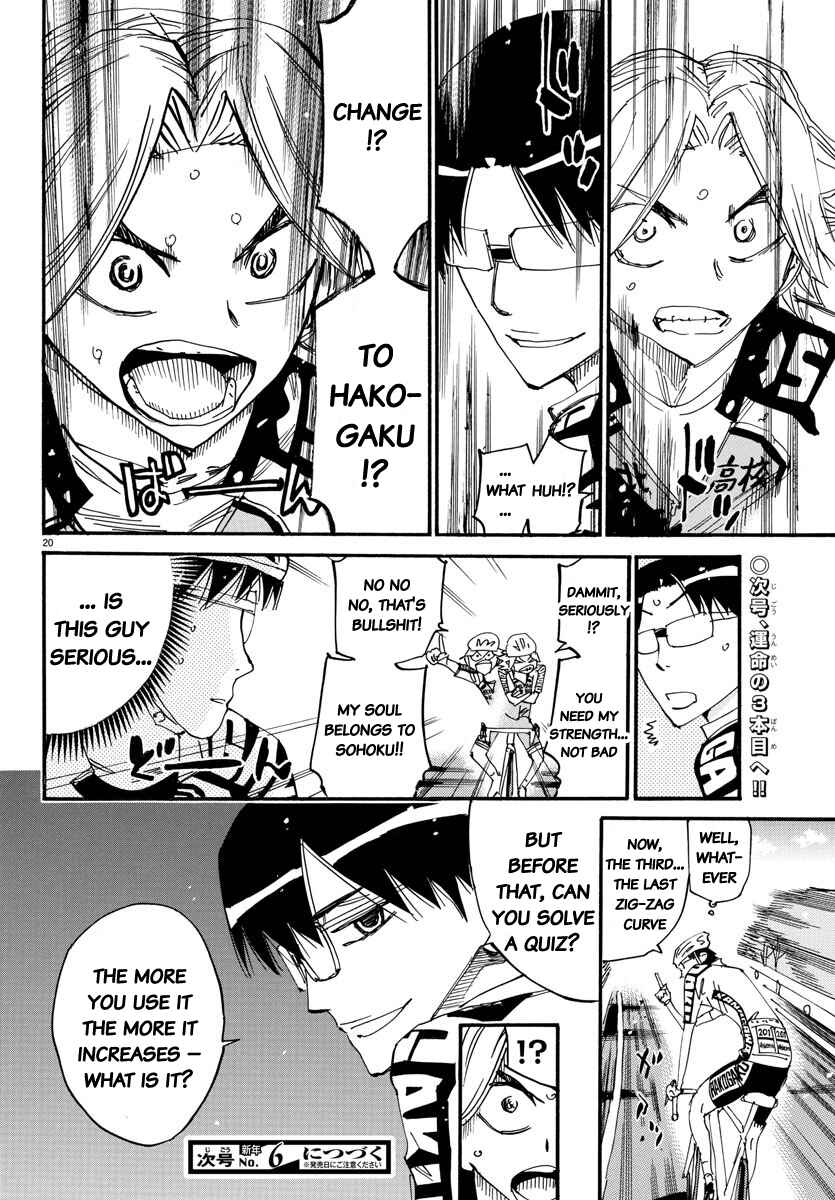 Page 21 Chapter 620 Yowamushi Pedal