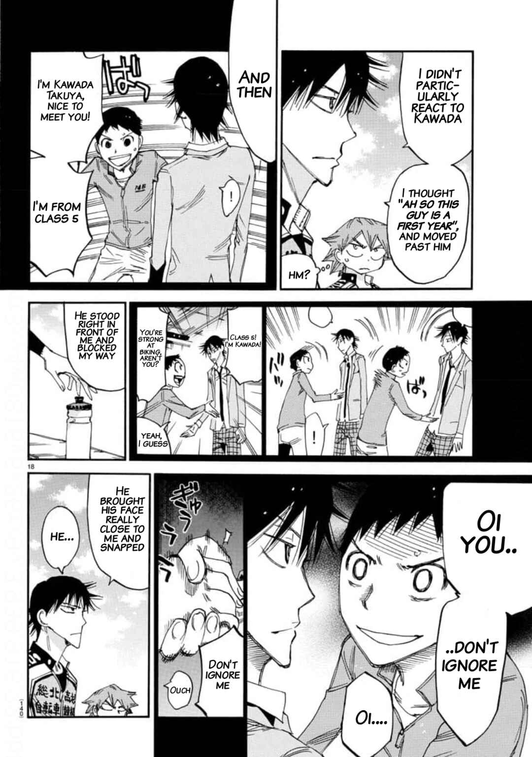 Page 16 Chapter 642 Yowamushi Pedal