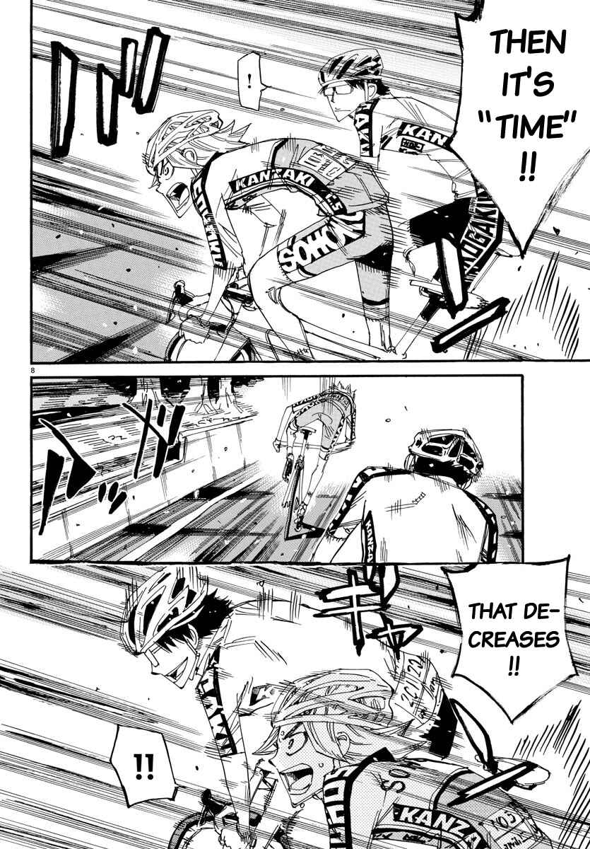 Page 8 Chapter 621 Yowamushi Pedal