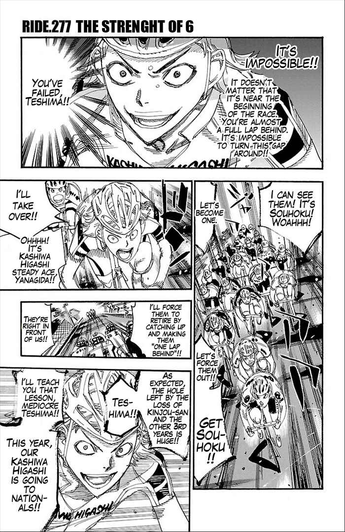 Page 1 Chapter 277 Yowamushi Pedal