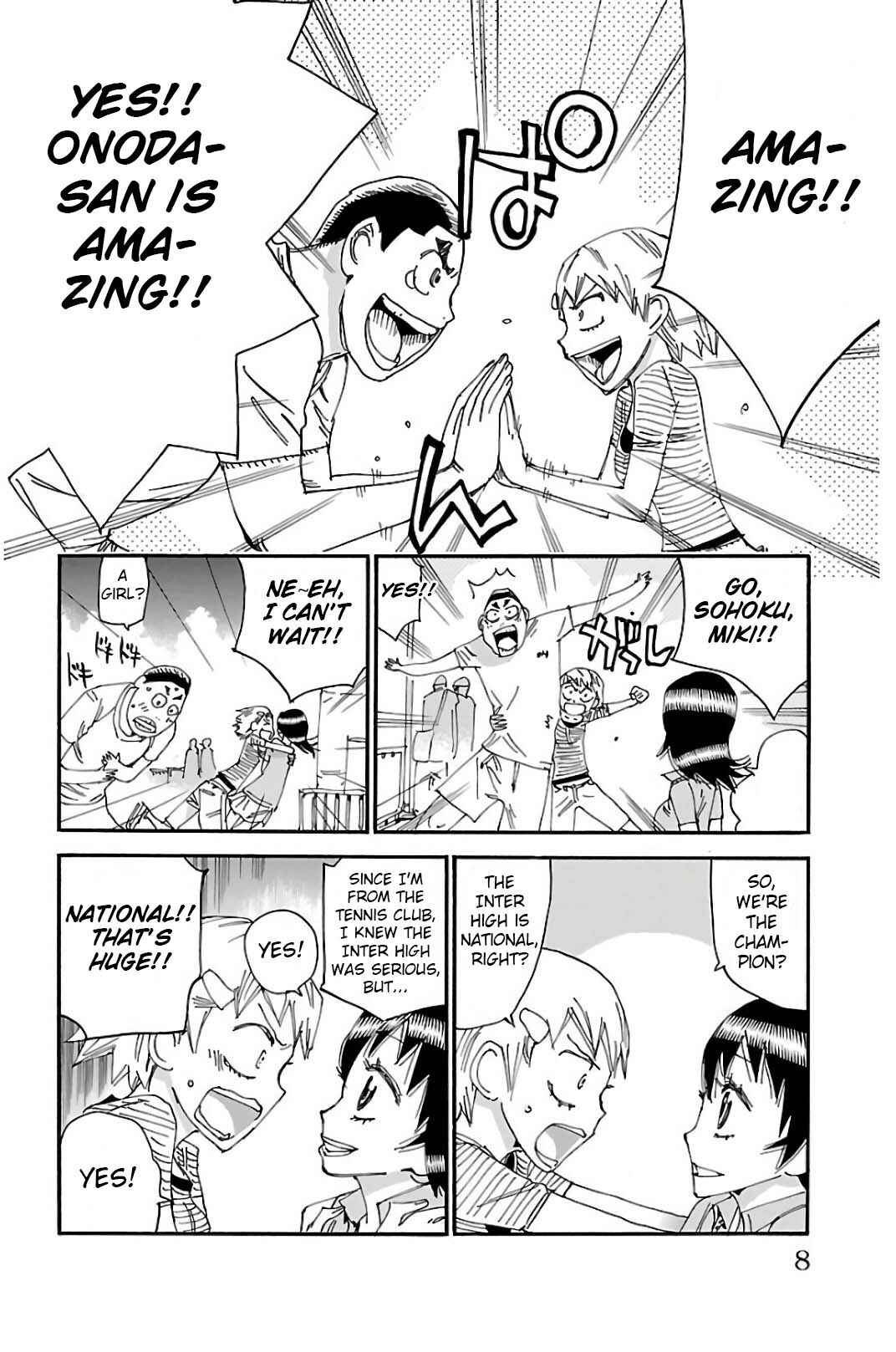 Page 5 Chapter 512 Yowamushi Pedal