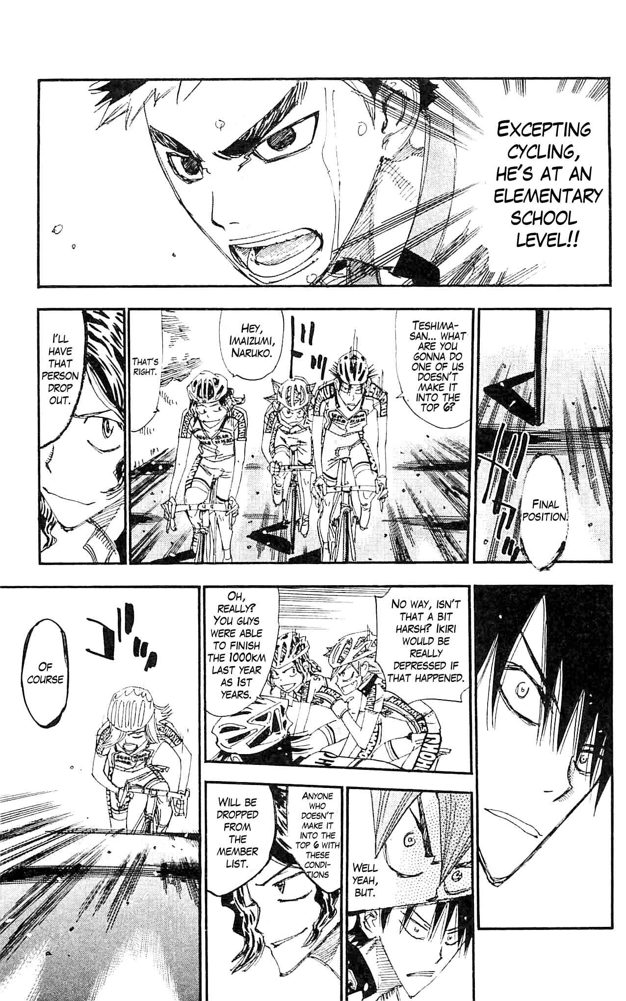 Page 19 Chapter 280 Yowamushi Pedal