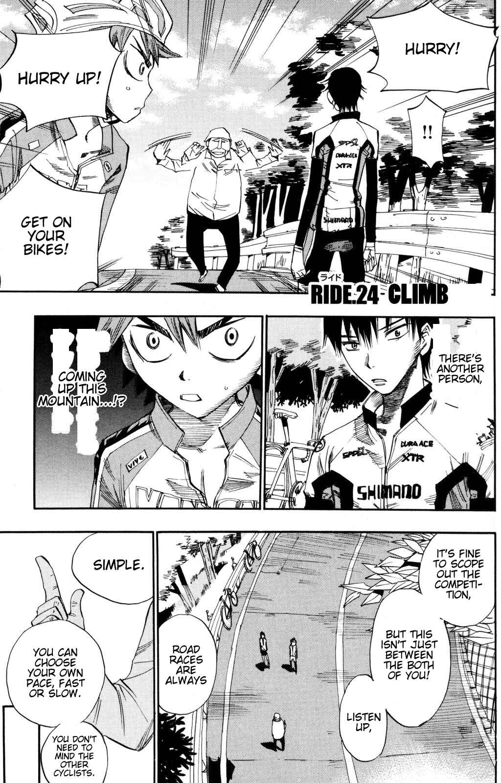 Page 1 Chapter 24 Yowamushi Pedal