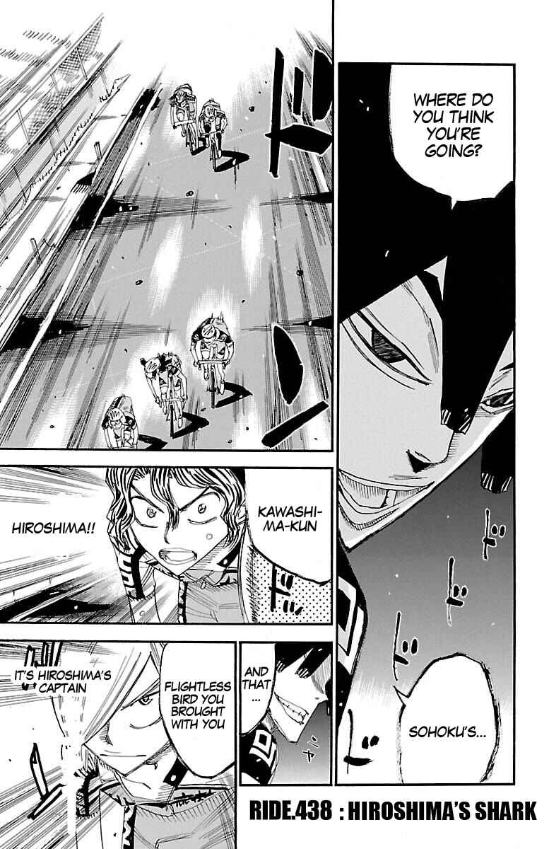 Page 1 Chapter 438 Yowamushi Pedal