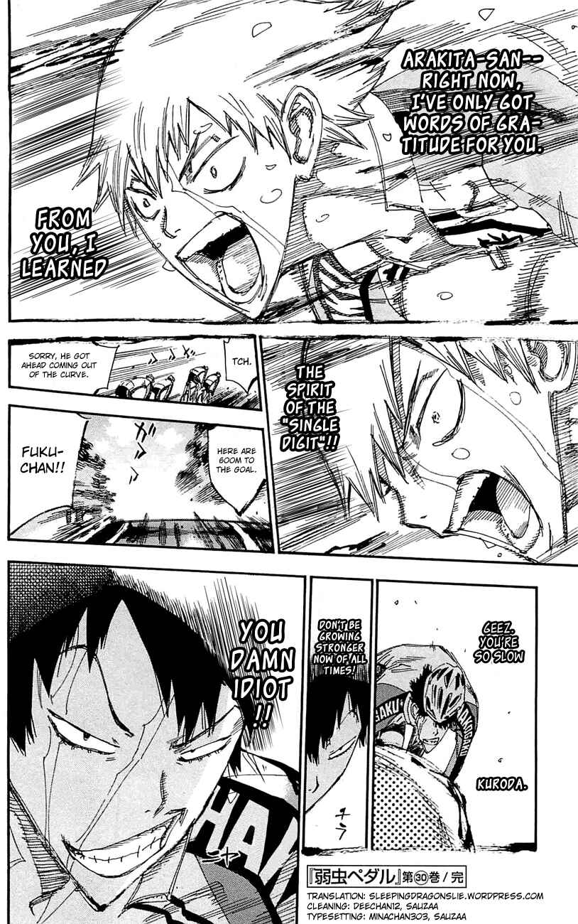 Page 28 Chapter 260 Yowamushi Pedal