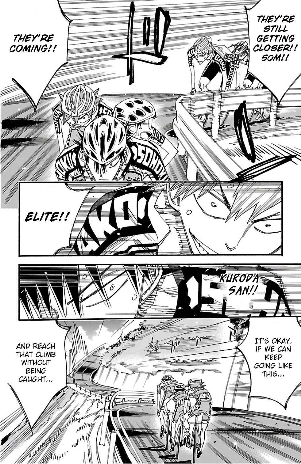 Page 15 Chapter 494 Yowamushi Pedal