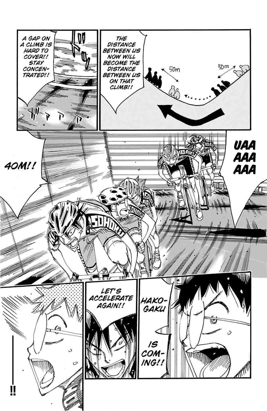 Page 16 Chapter 494 Yowamushi Pedal