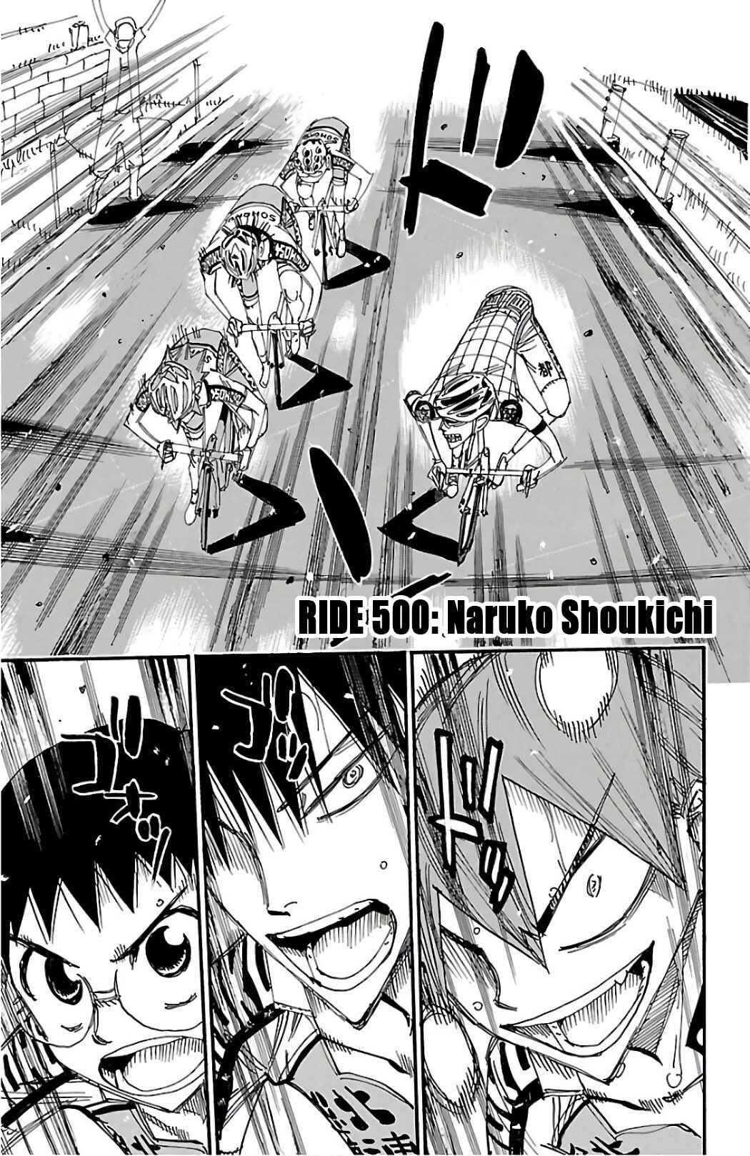 Page 1 Chapter 500 Yowamushi Pedal