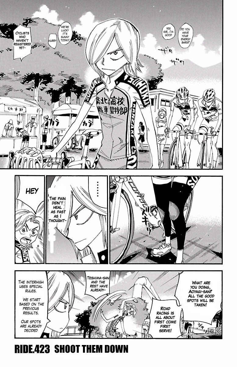 Page 1 Chapter 423 Yowamushi Pedal