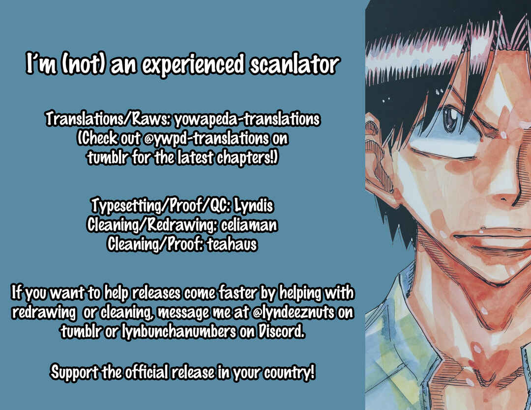 Page 19 Chapter 519 Yowamushi Pedal