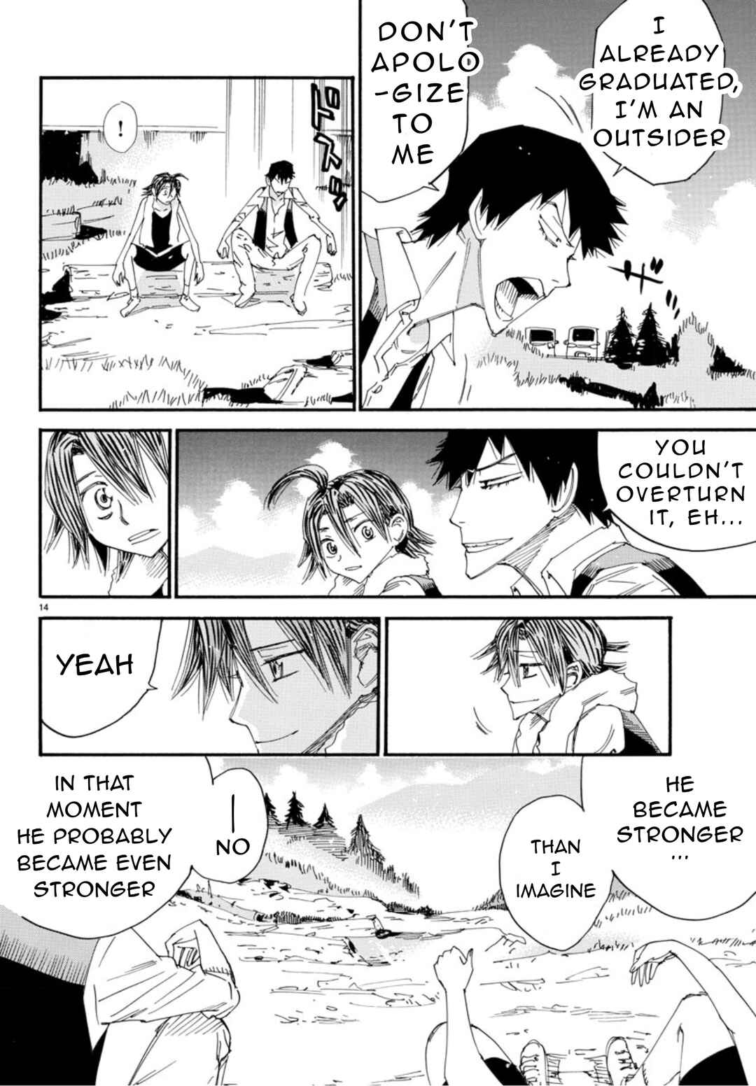 Page 12 Chapter 544 Yowamushi Pedal