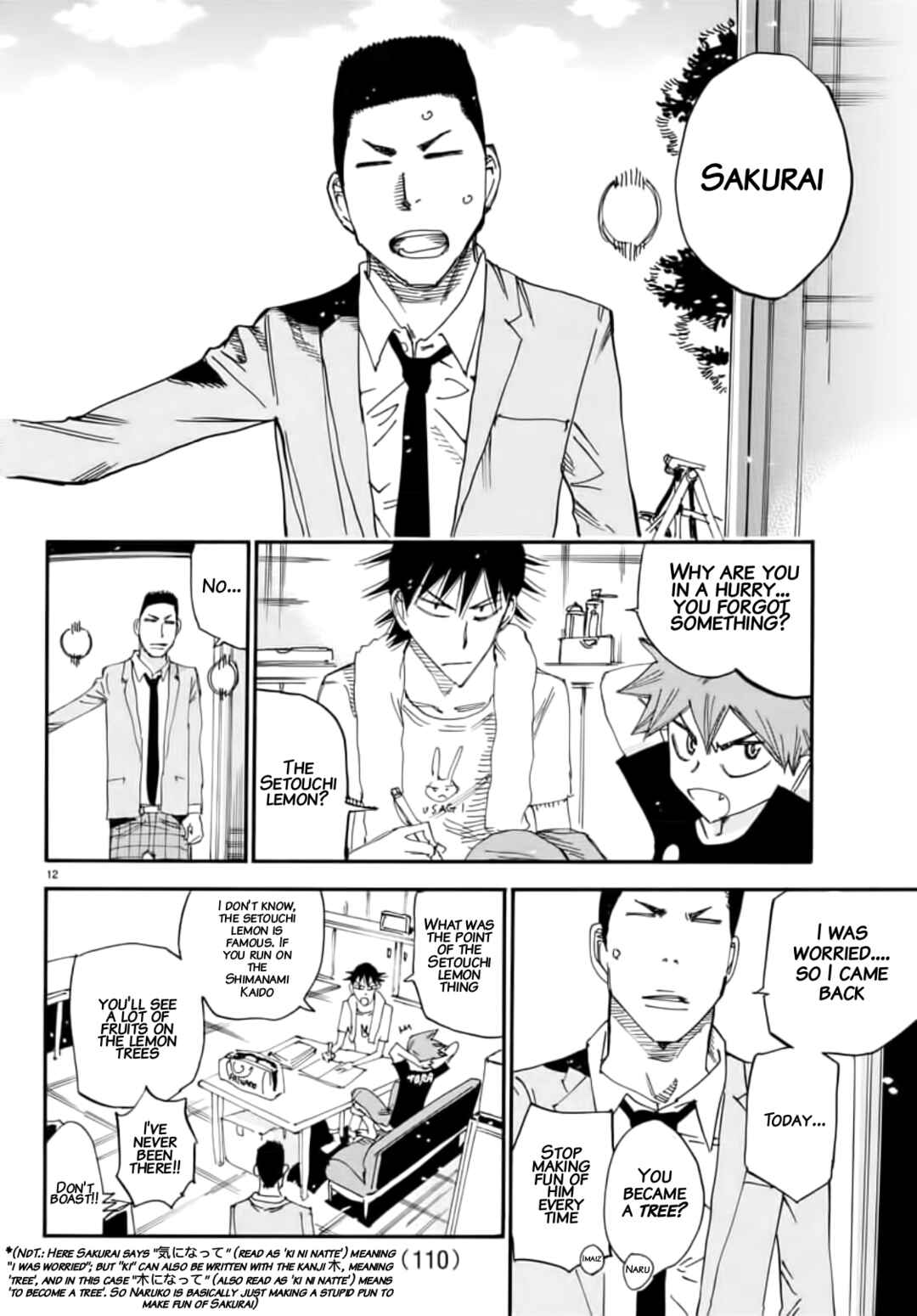 Page 11 Chapter 648 Yowamushi Pedal