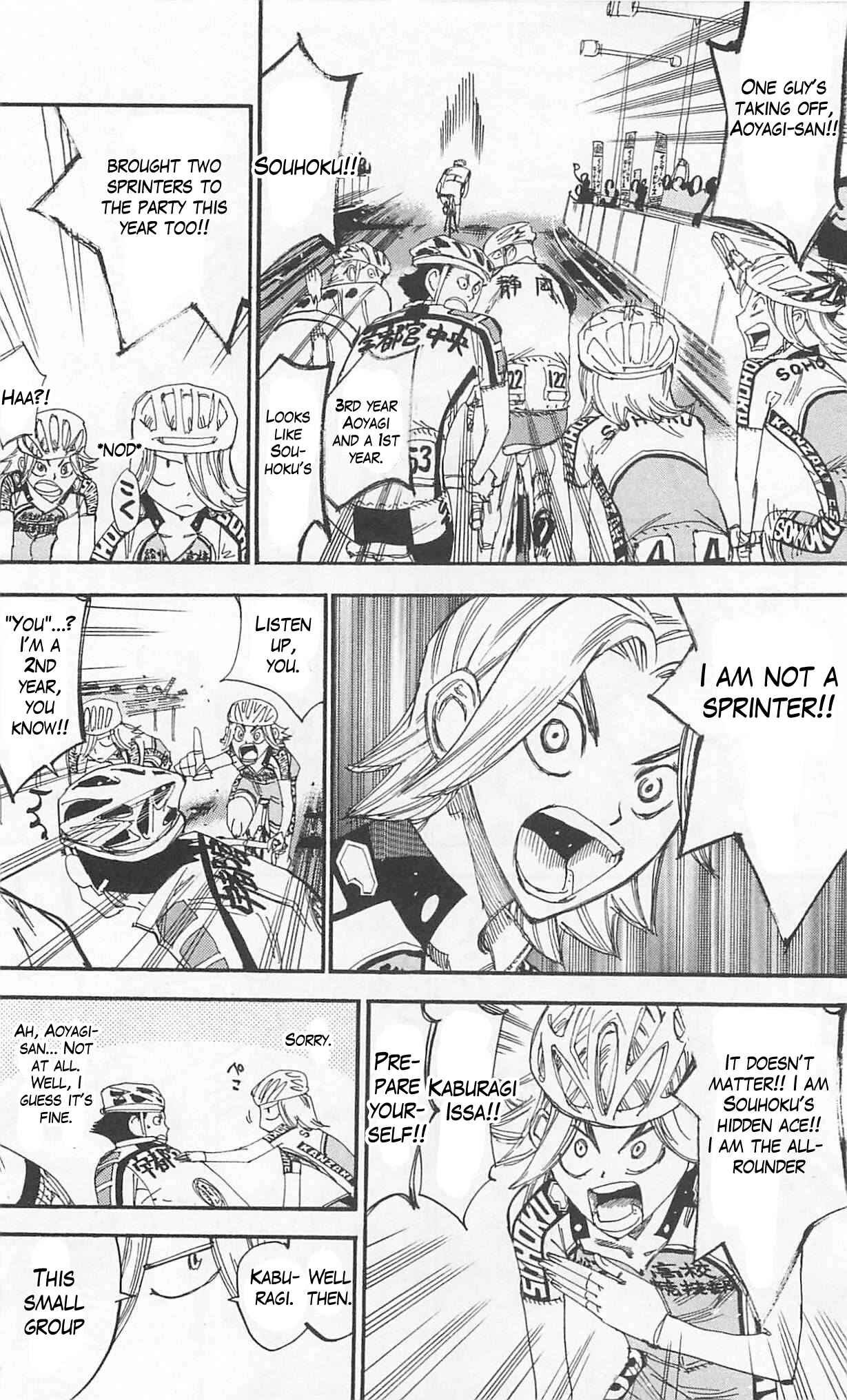 Page 10 Chapter 303 Yowamushi Pedal