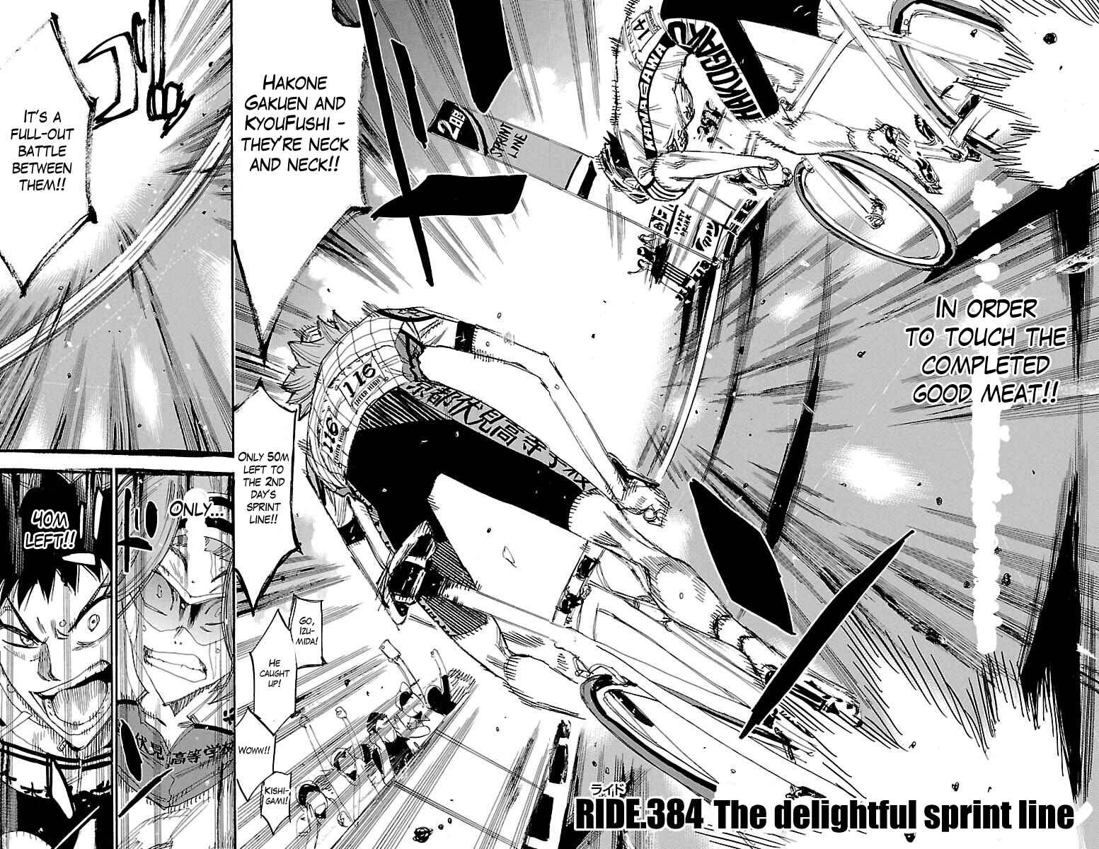 Page 2 Chapter 384 Yowamushi Pedal