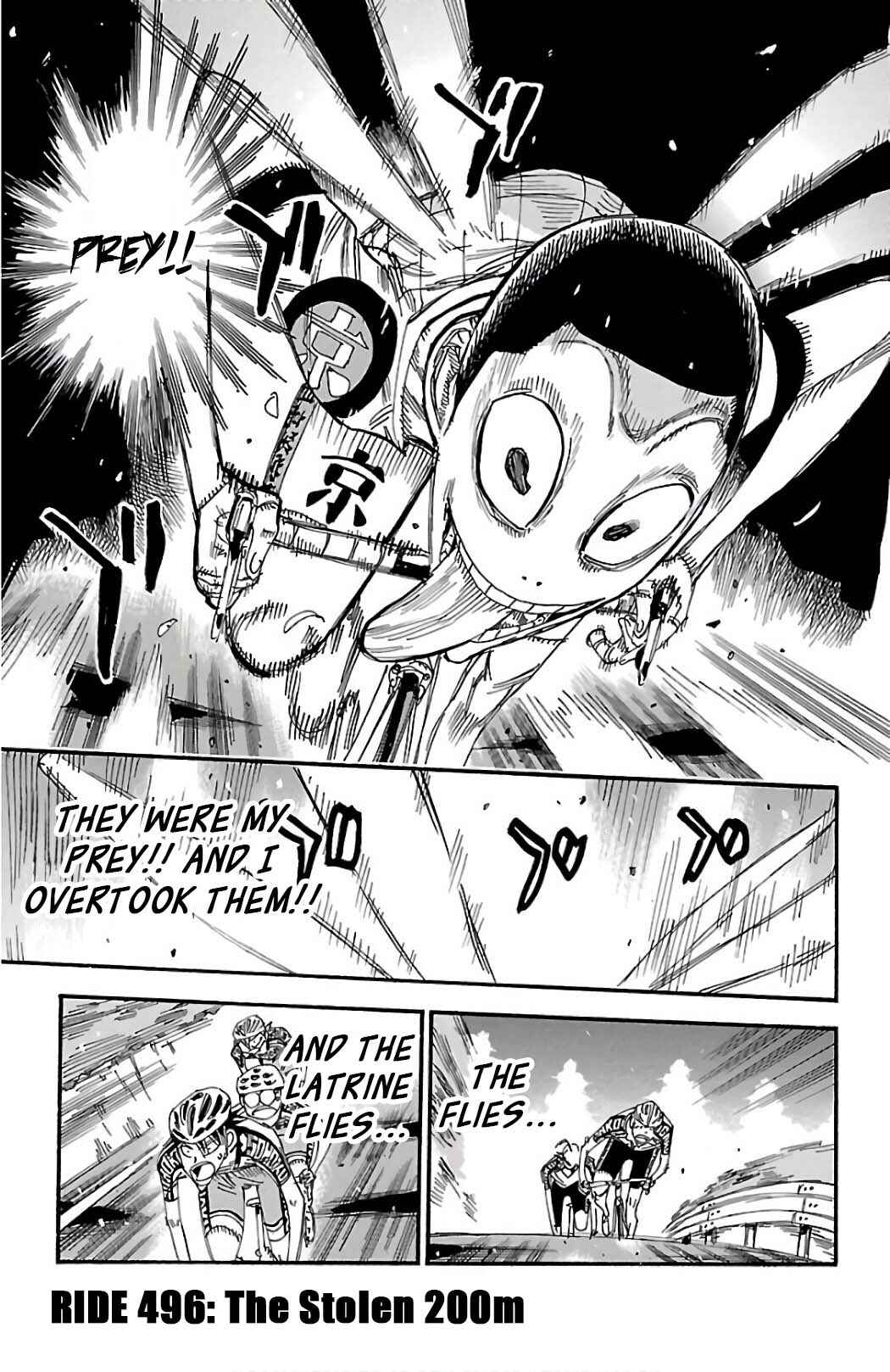 Page 1 Chapter 496 Yowamushi Pedal