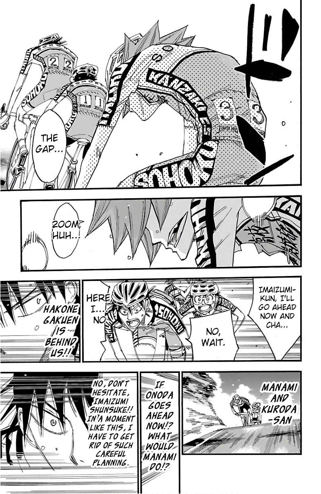 Page 12 Chapter 496 Yowamushi Pedal