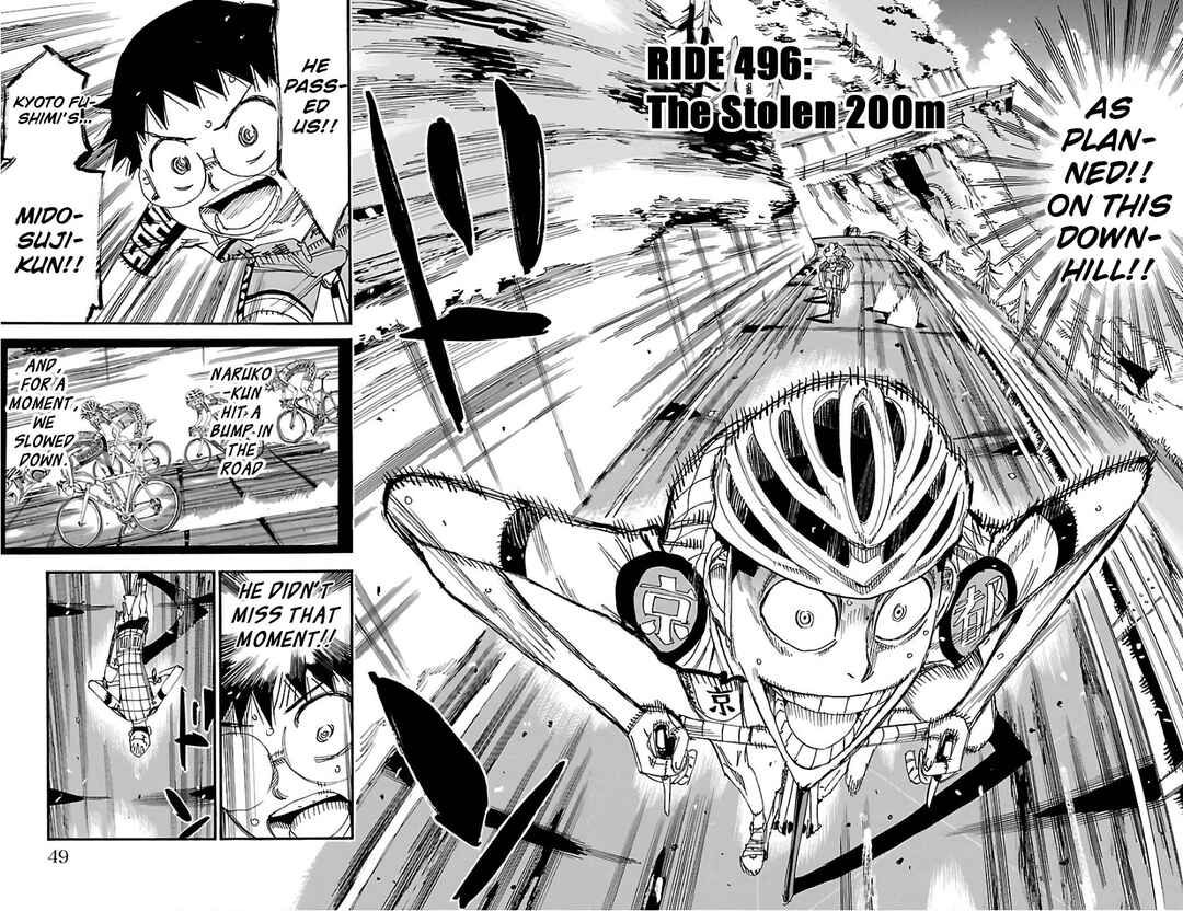 Page 2 Chapter 496 Yowamushi Pedal
