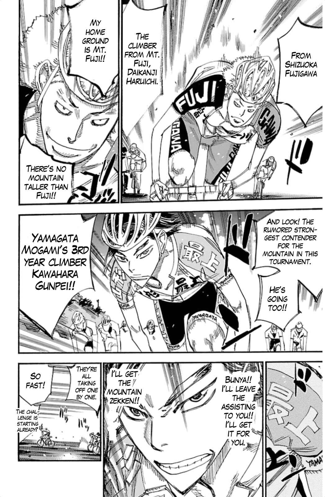 Page 18 Chapter 316 Yowamushi Pedal