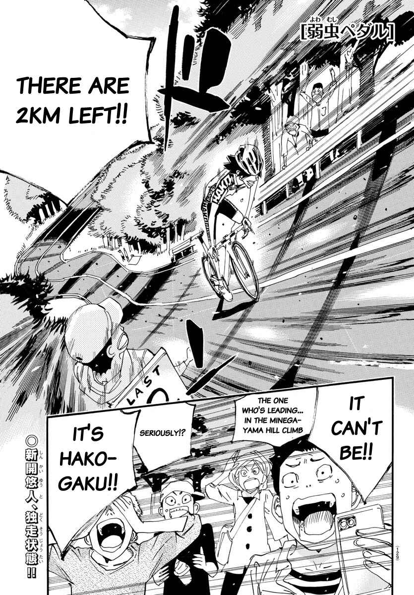 Page 1 Chapter 628 Yowamushi Pedal