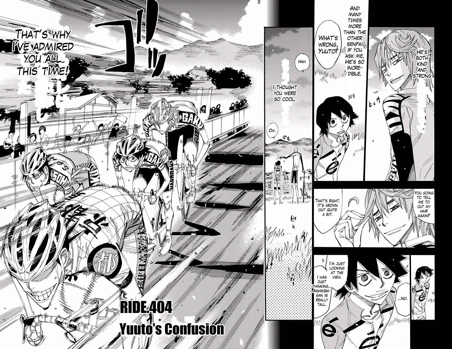 Page 4 Chapter 404 Yowamushi Pedal