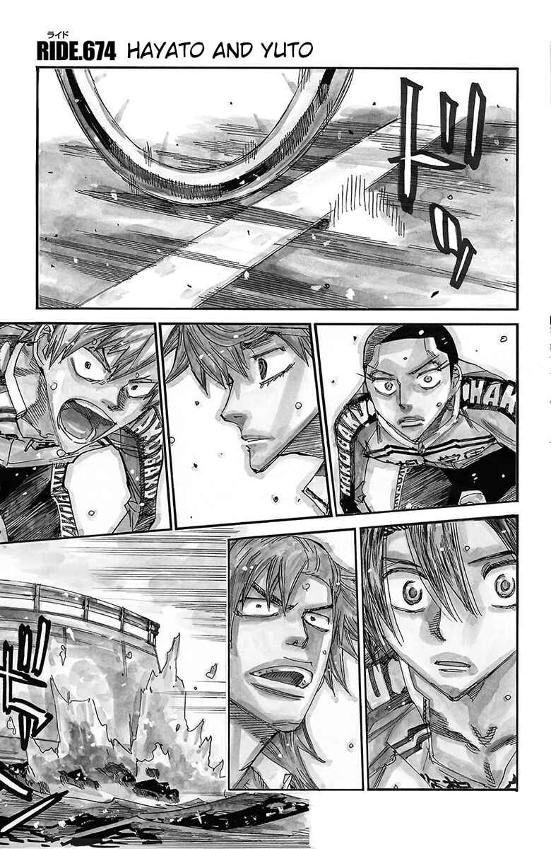 Page 1 Chapter 674 Yowamushi Pedal