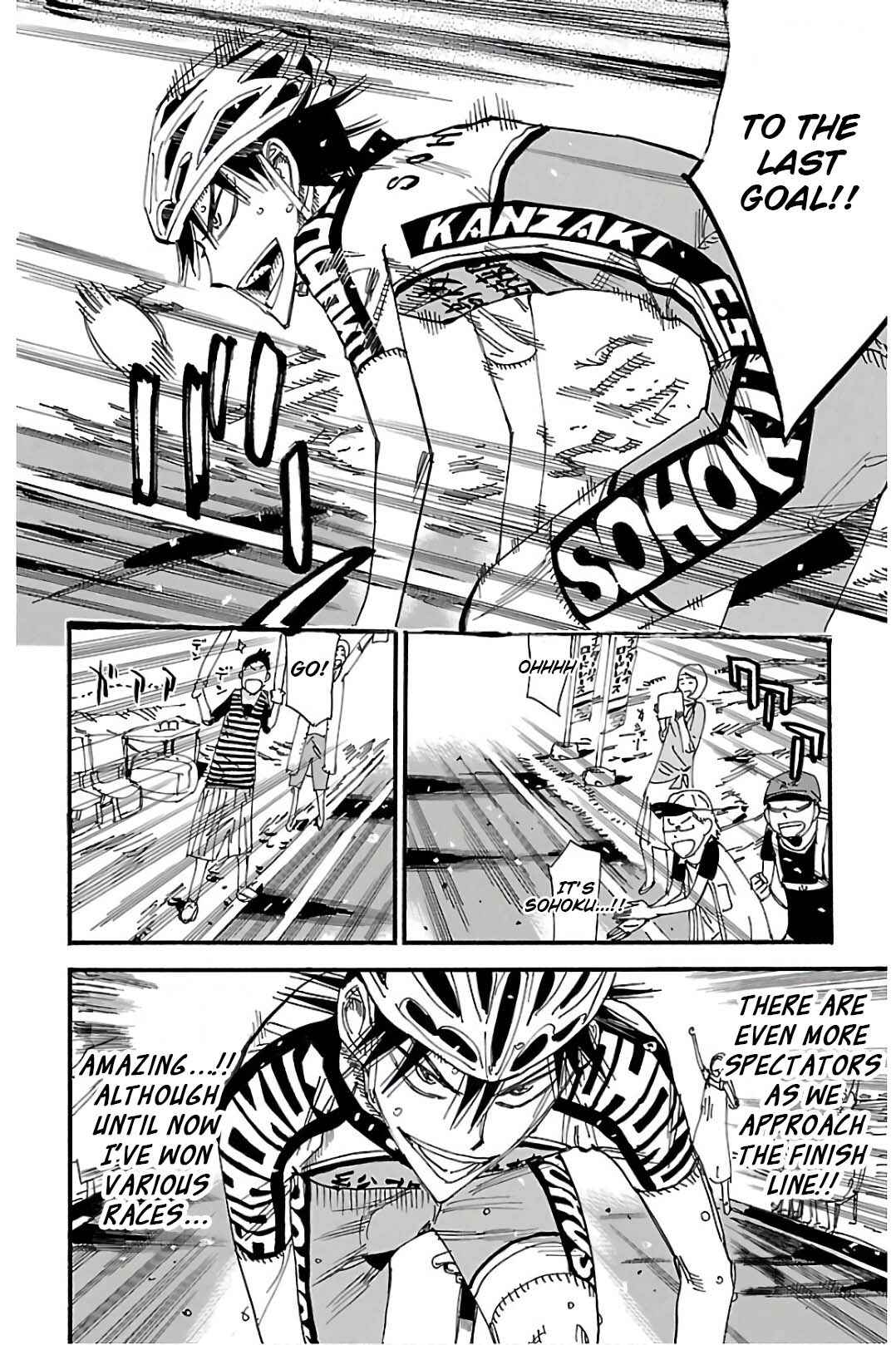 Page 14 Chapter 510 Yowamushi Pedal