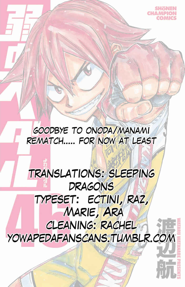 Page 18 Chapter 394 Yowamushi Pedal