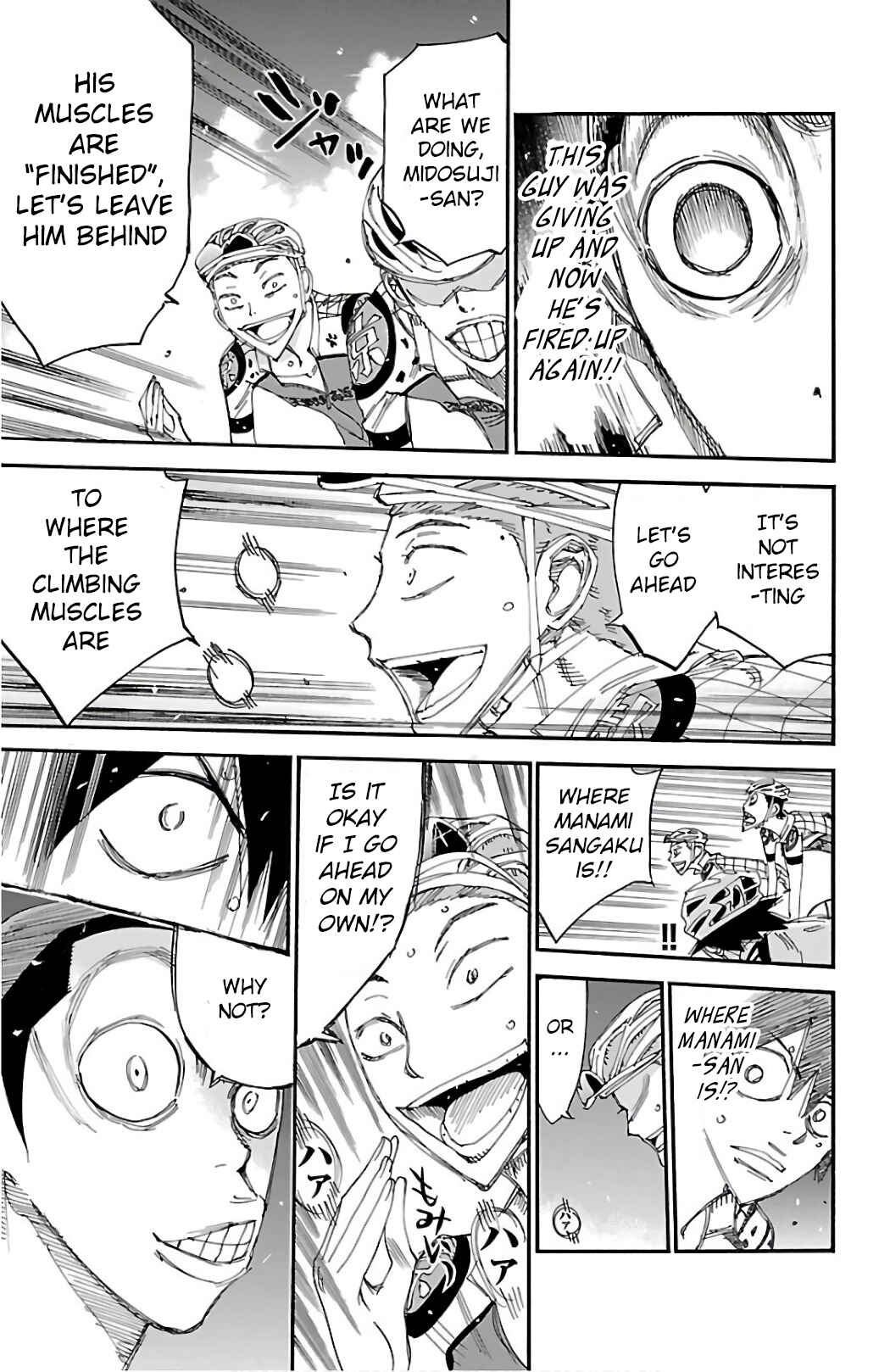 Page 13 Chapter 487 Yowamushi Pedal