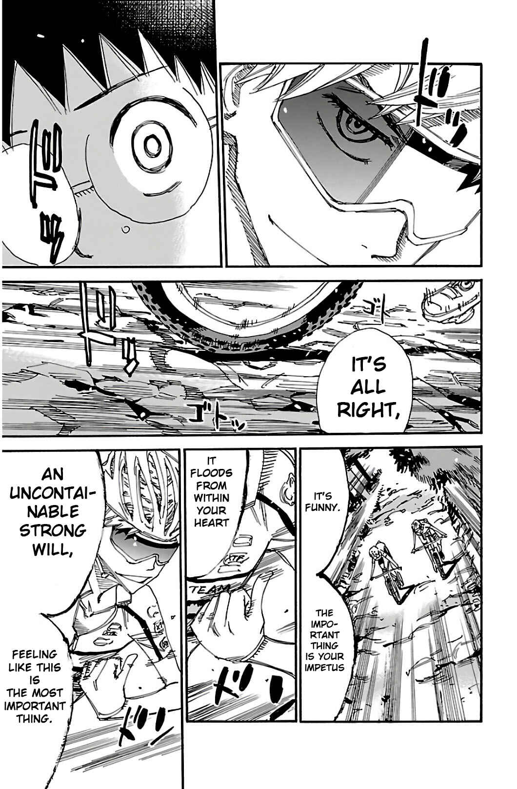 Page 9 Chapter 550 Yowamushi Pedal