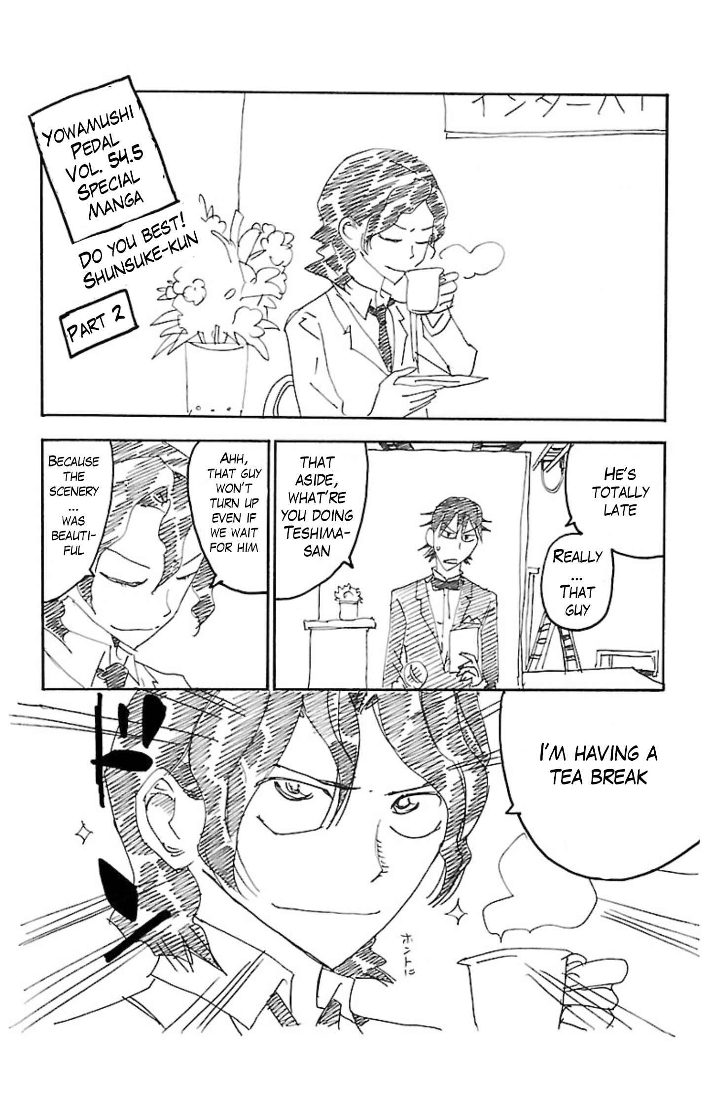 Page 14 Chapter 0 Yowamushi Pedal