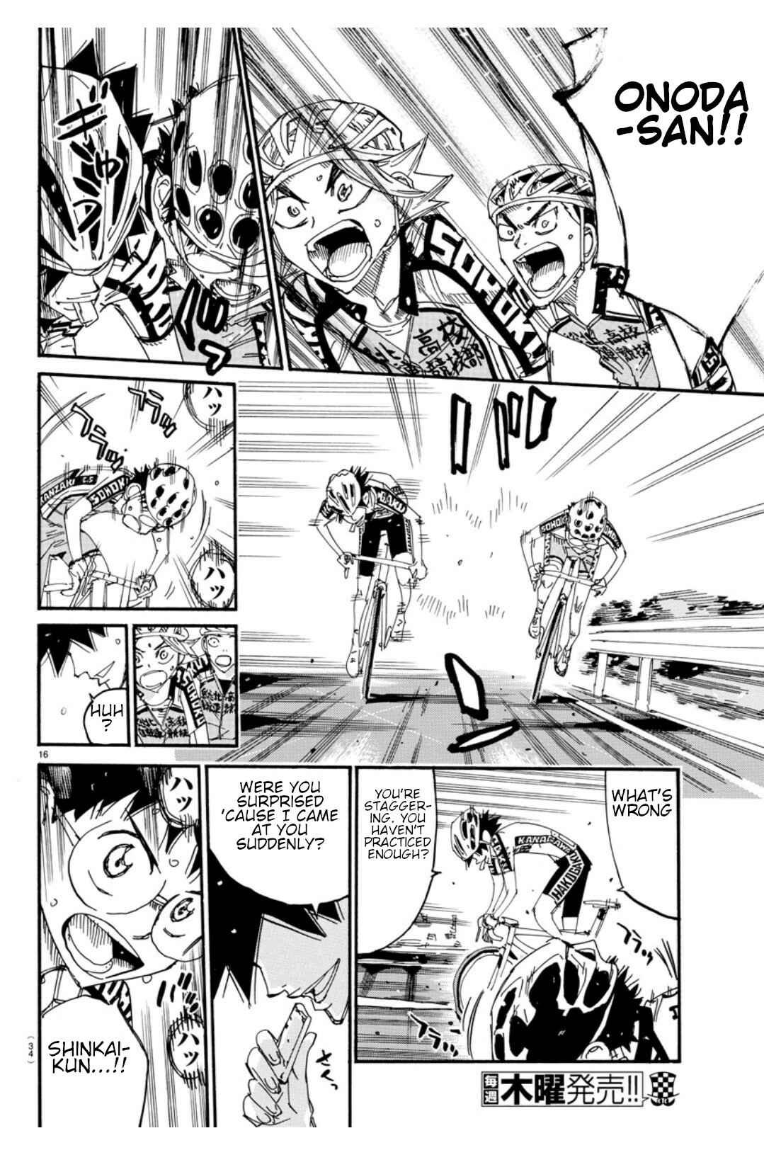 Page 18 Chapter 616 Yowamushi Pedal