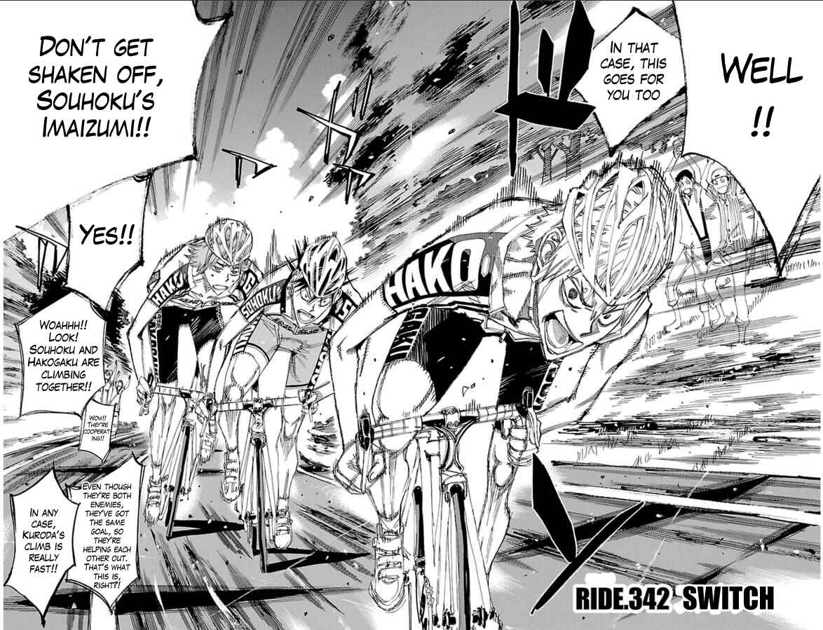 Page 2 Chapter 342 Yowamushi Pedal