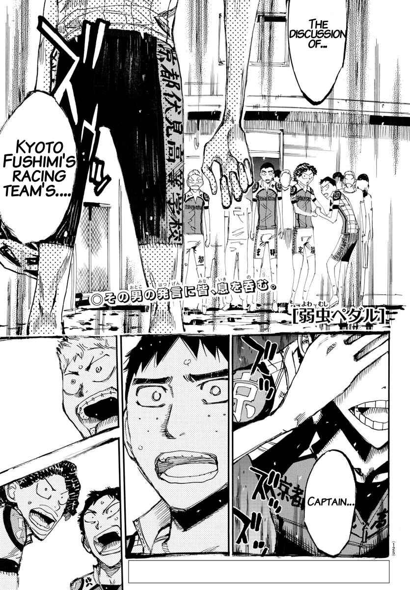 Page 1 Chapter 635 Yowamushi Pedal
