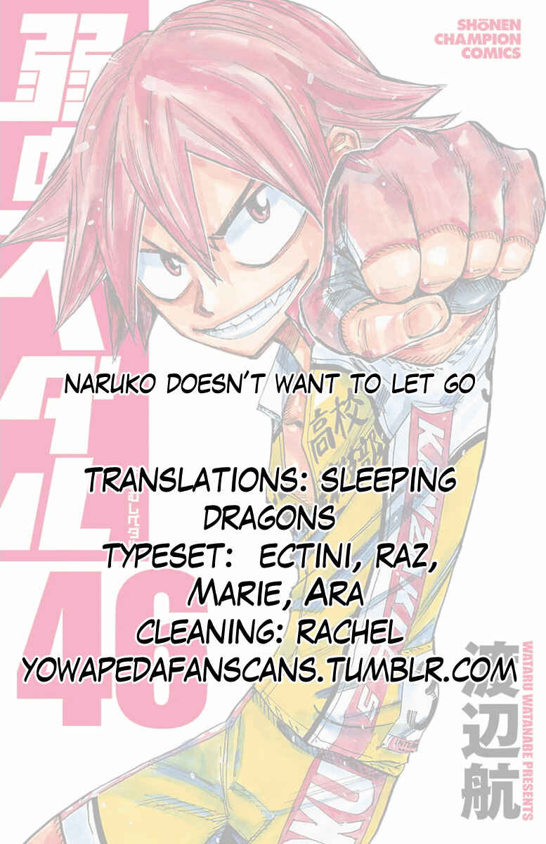 Page 22 Chapter 395 Yowamushi Pedal