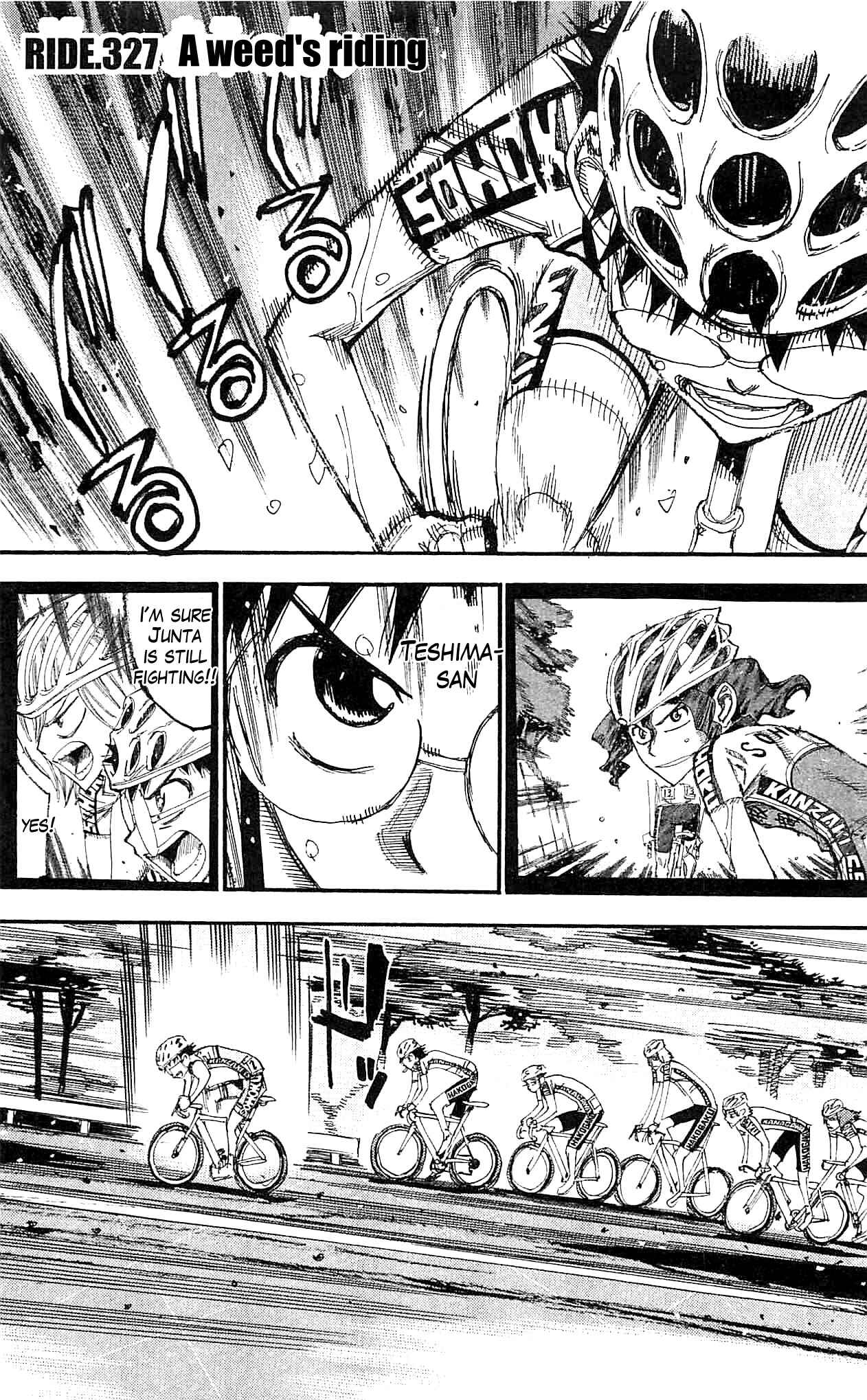 Page 1 Chapter 327 Yowamushi Pedal