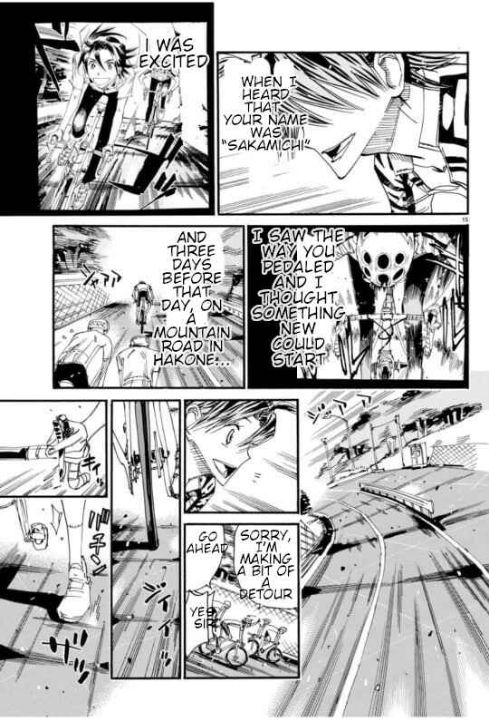 Page 16 Chapter 610 Yowamushi Pedal