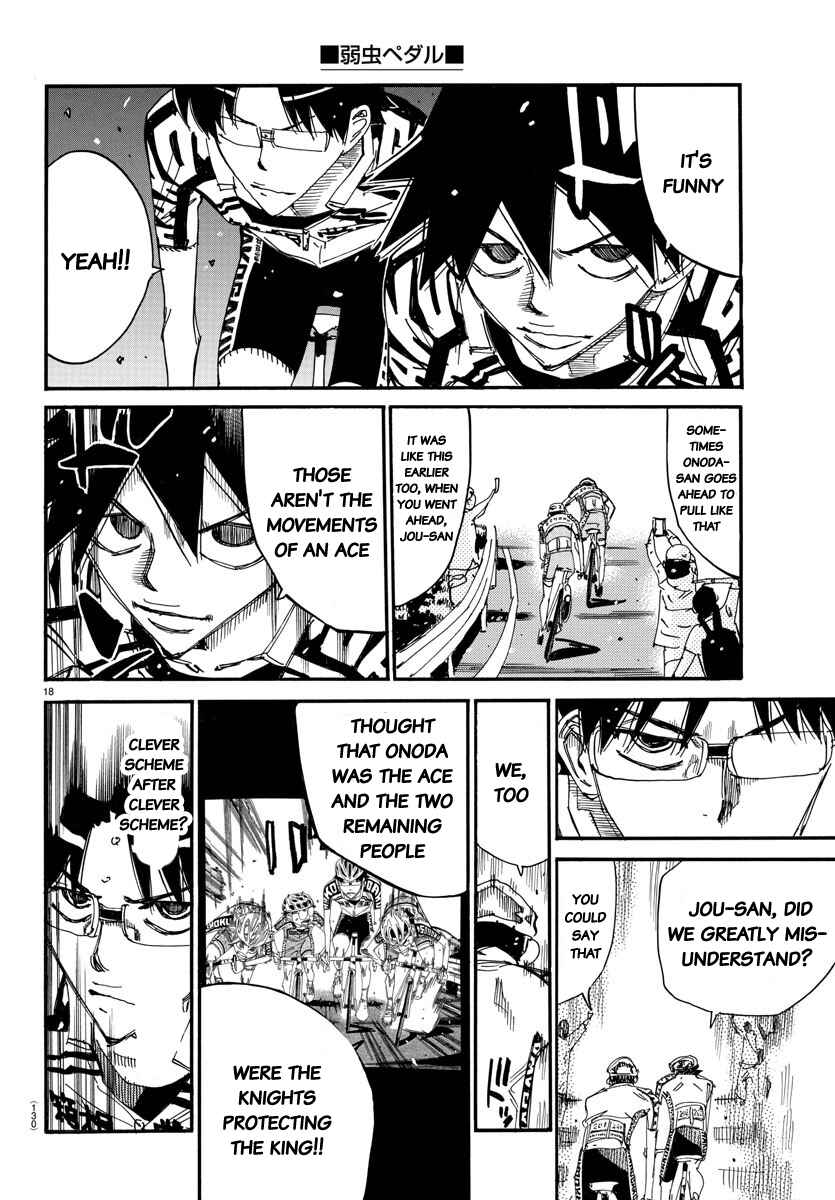 Page 18 Chapter 625 Yowamushi Pedal