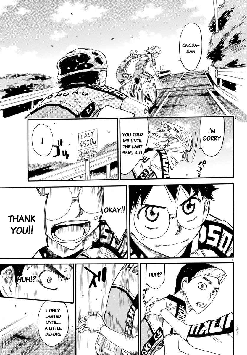 Page 9 Chapter 625 Yowamushi Pedal