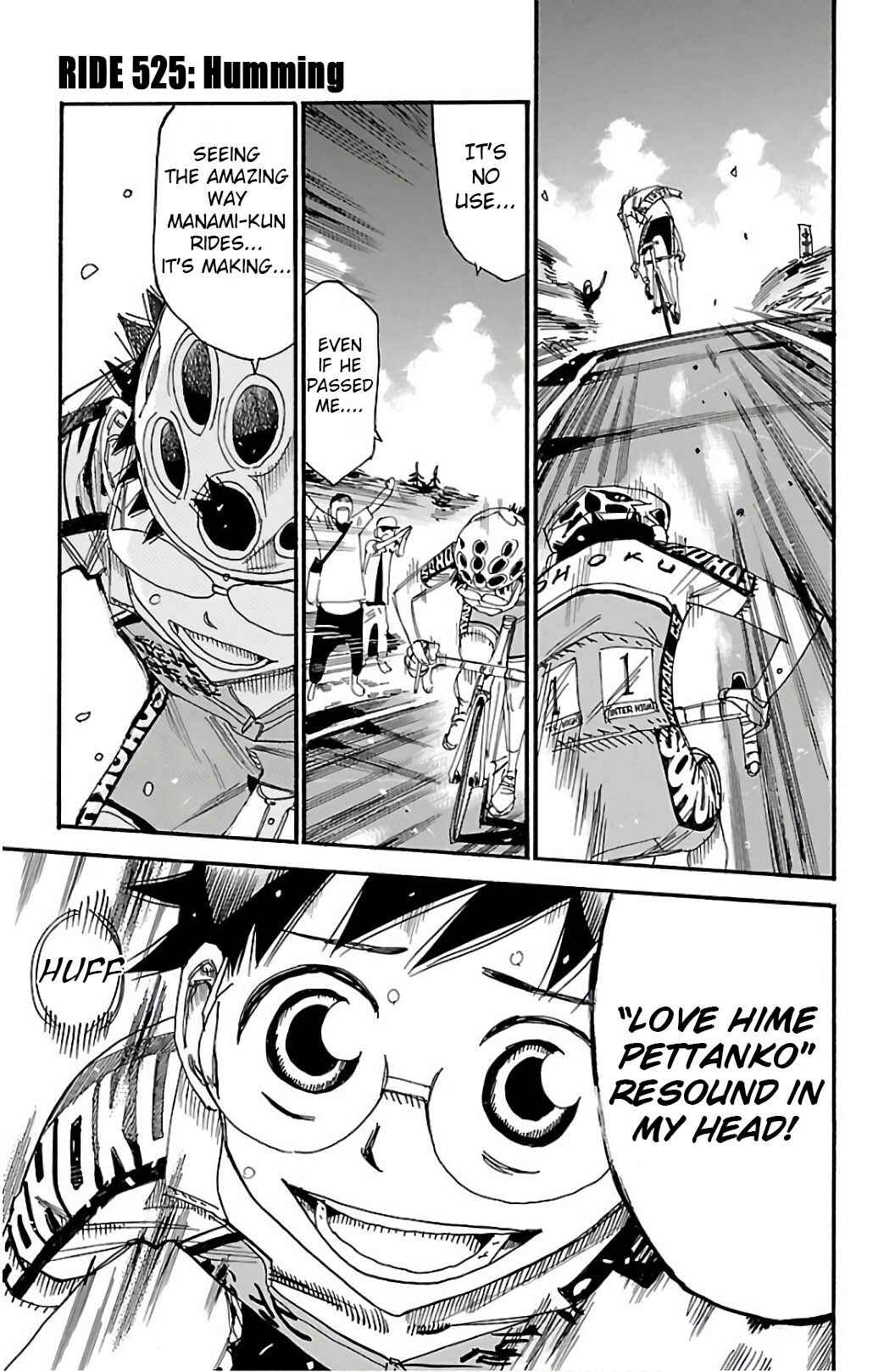 Page 1 Chapter 525 Yowamushi Pedal