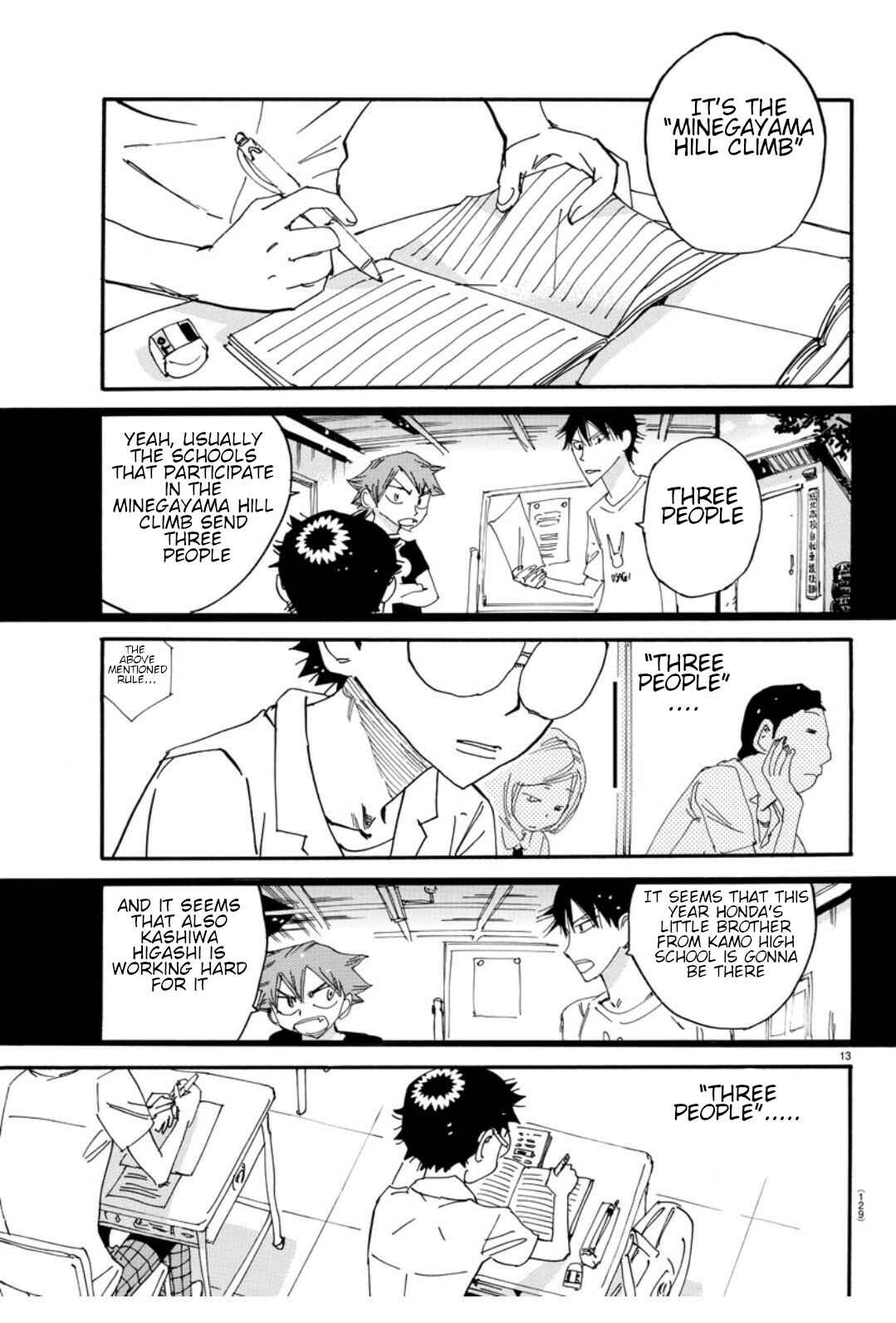 Page 14 Chapter 611 Yowamushi Pedal