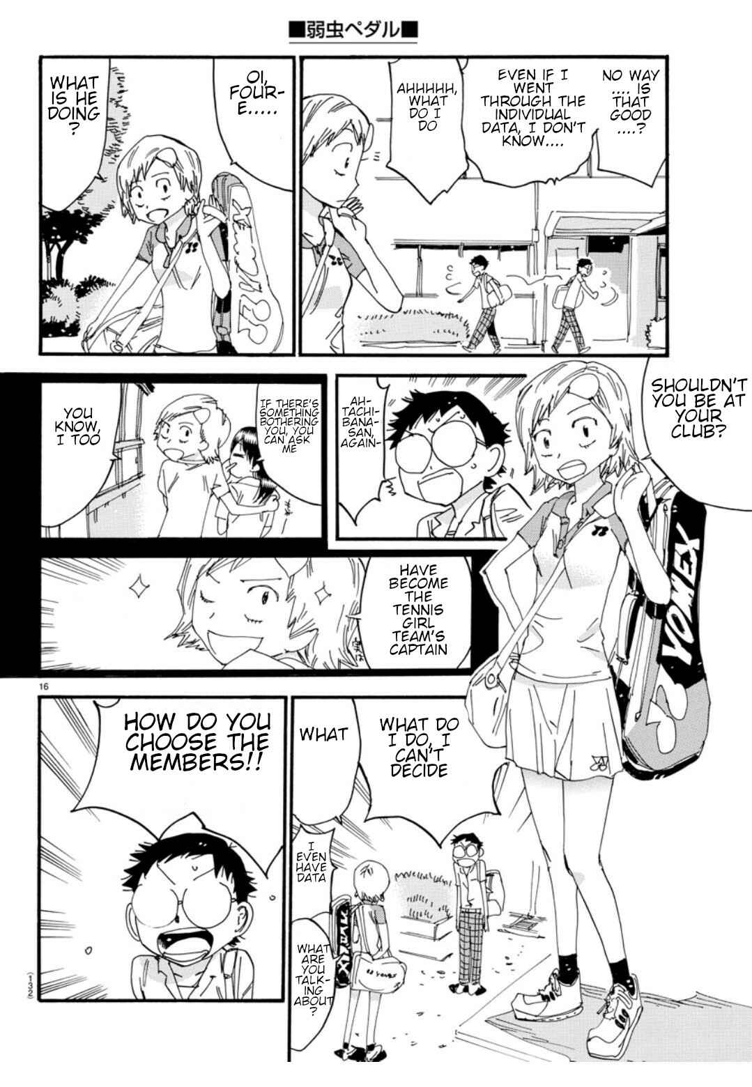 Page 17 Chapter 611 Yowamushi Pedal