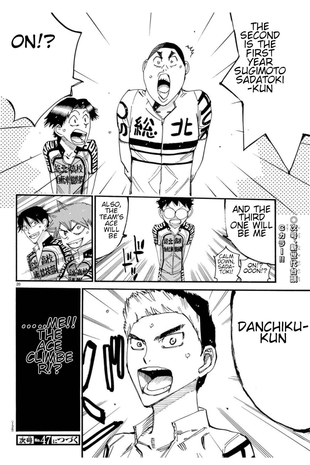 Page 21 Chapter 611 Yowamushi Pedal