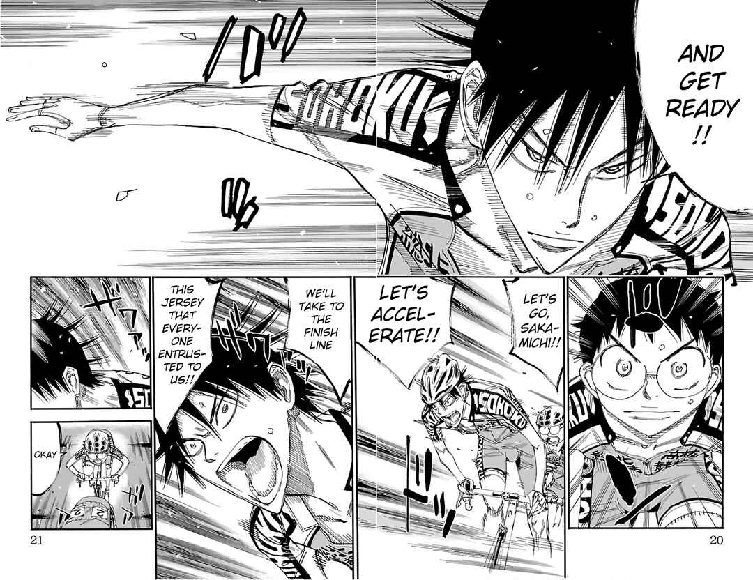 Page 13 Chapter 485 Yowamushi Pedal