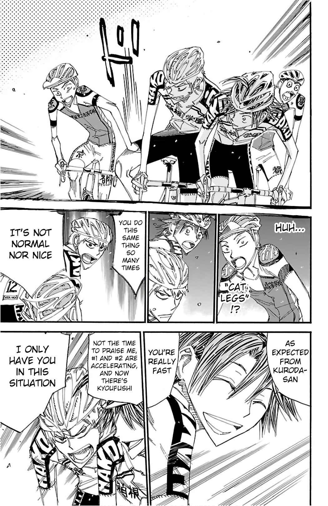 Page 15 Chapter 485 Yowamushi Pedal